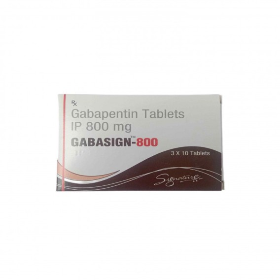 Gabasign 800 mg Signature Pharmaceuticals Ltd.
