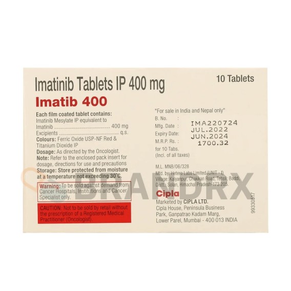 Imatib 400 mg Cipla