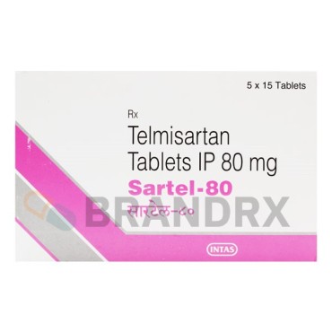 Sartel 80 mg Intas Pharmaceuticals