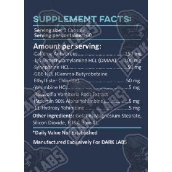 Ripper DMAA Fat burner Dark Labs Dark Labs